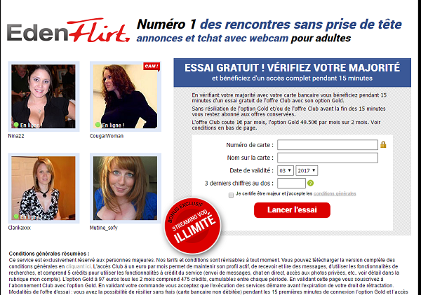 Rencontre eden.fr