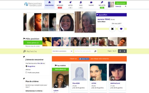 Le site rencontres rondes