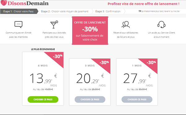 Site rencontre disons demain