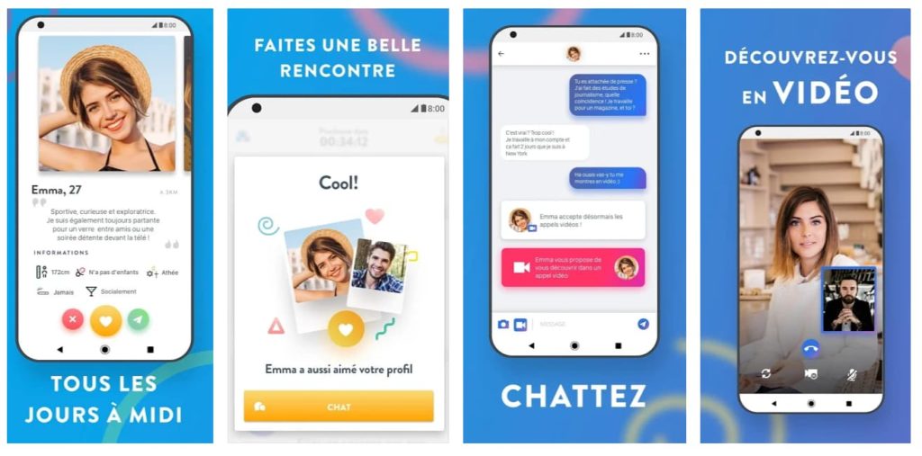 Once l'opposé de Tinder