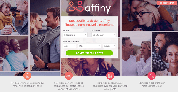 Affiny : le site de rencontre par affinité