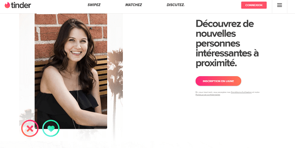 version ordinateur de tinder Vs mobile