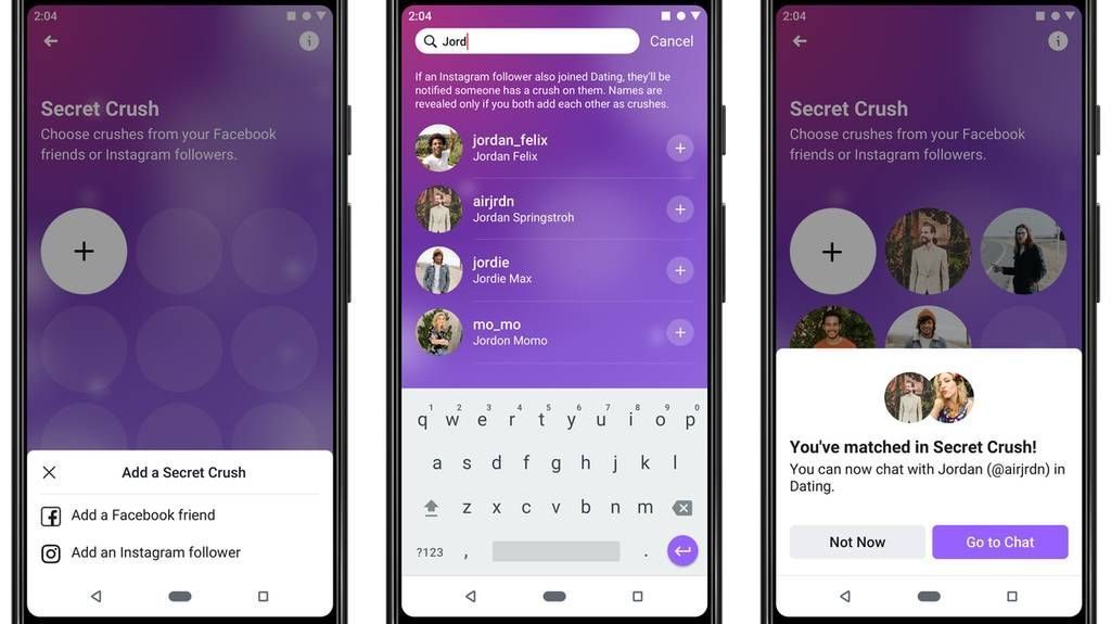 Le secret crush sur facebook dating france 