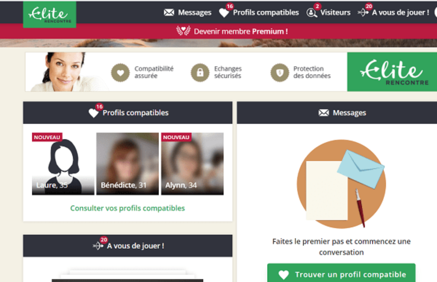 Avis Elite Rencontre opinions et évaluations utilisateurs Notre verdict