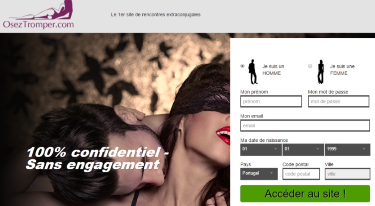 Oseztromper, site de rencontre adultère