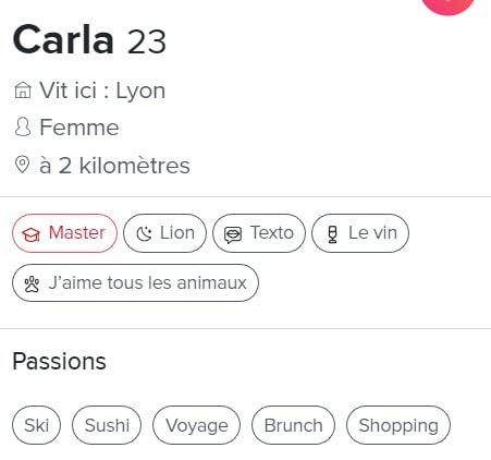 passions et mode de vie pour plus d'informations