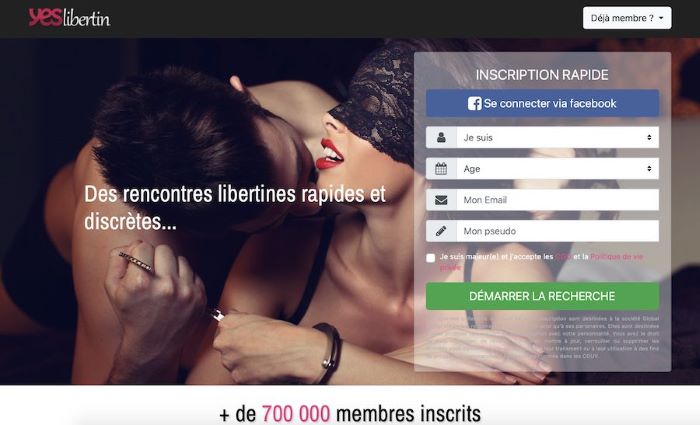 YesLibertin, le site de rencontre libertin pour tous