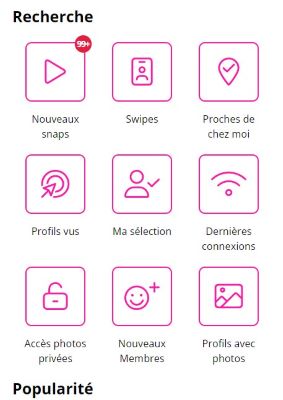 filtre de recherche avis erotilink