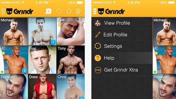 grindr profil