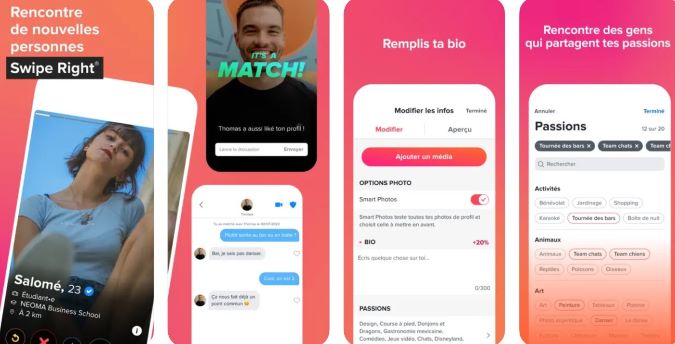 tinder meilleure application de rencontre