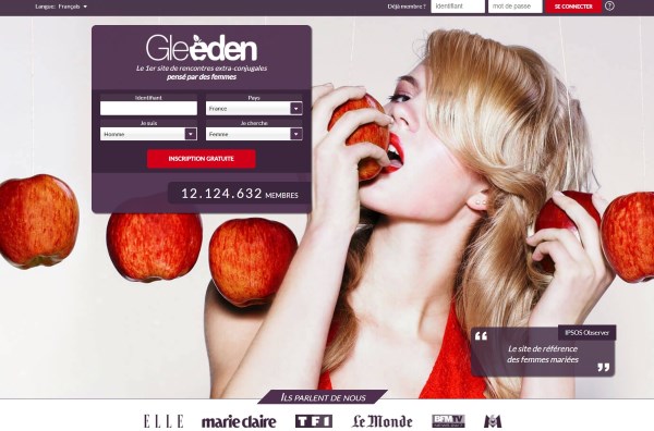 gleeden site de rencontre adultère