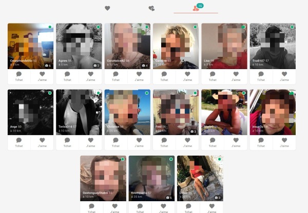 La gallerie des Likes :