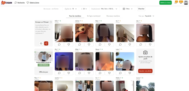 Clin d'oeil et page d'accueil